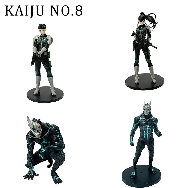 New Monster 8 Figure 21cm Kaiju Number Eight Figure Kafka Hibino Stands Monster Form No.8  Anime Dec