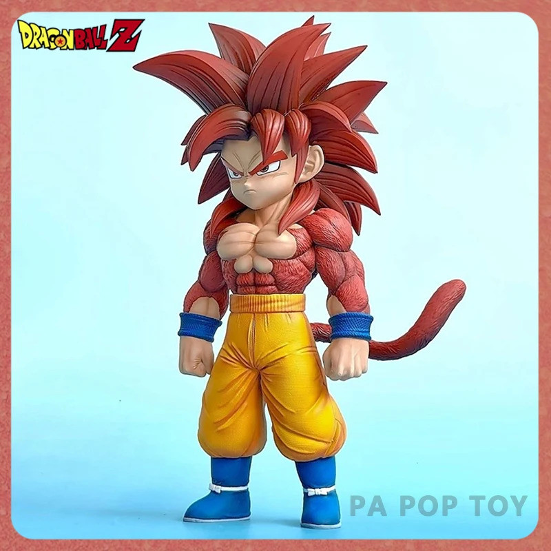 17cm Dragon Ball Goku Daima Super Saiyan 4 Anime Figure SSJ4 Son Goku Action Figurine Pvc Model Gk S