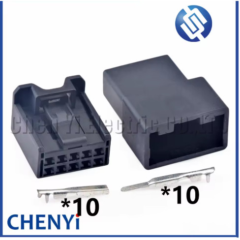 10 Pin รถยนต์ Connector รถ CD player โฮสต์ฮอร์นปลั๊กไมโครโฟน 90980-12C39 7289-7613-30 สําหรับ Toyota Corolla Sienna Camry