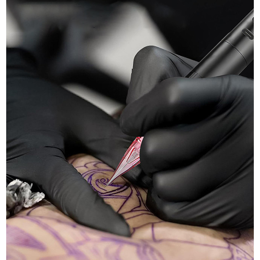 Available10PCS/boox Disposable Tattoo Cartridge 1/3RLT Taper 0.35MM Tattoo Machine เปลี่ยน PMU Eyebrow Lip อุปกรณ์ Accessiroes - รูปที่ 4