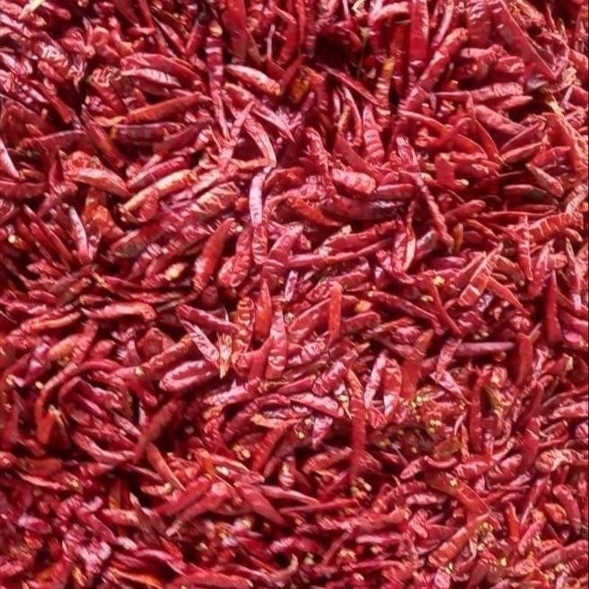 พริกแห้งจินดาเด็ดอ้วน (สีแดงสวย) ขนาด 2 กิโลกรัม (1กิโลกรัม2ถุง)