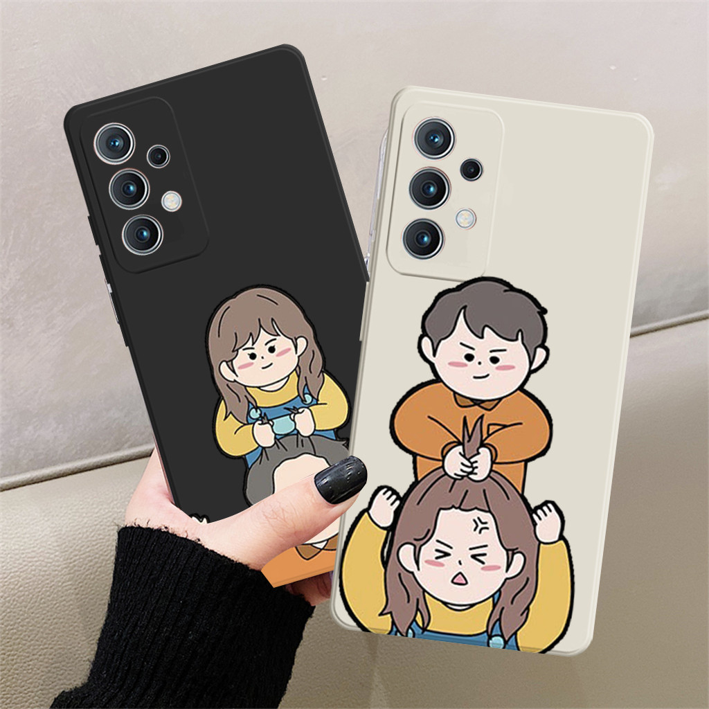 [K12] เคสคู่รัก Samsung A03s A03 A03 Core A11 M11 J2 Prime A73 A53 A52 A51 A50 A50s A33 A32 A31 A30 