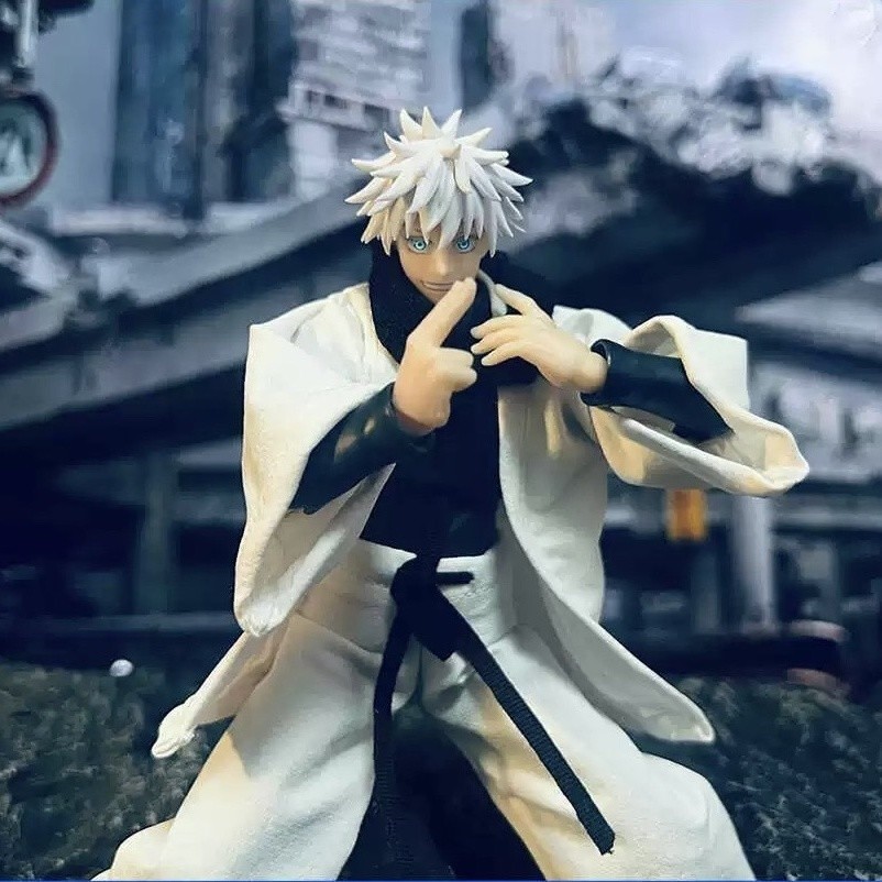 Shf Gojo Go Spell Back to Battle Shinjuku War สองด้าน Nuo Clothes Set ไม่มีรุ่น 8FMD