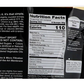 เวย์โปรตีนไอโซเลท California Gold Nutrition แบ่งขาย 450กรัม เวย์โปรตีนIsolate สูตรลีน ลดน้/ำหนัก สร้างกล้ามเนื้อ