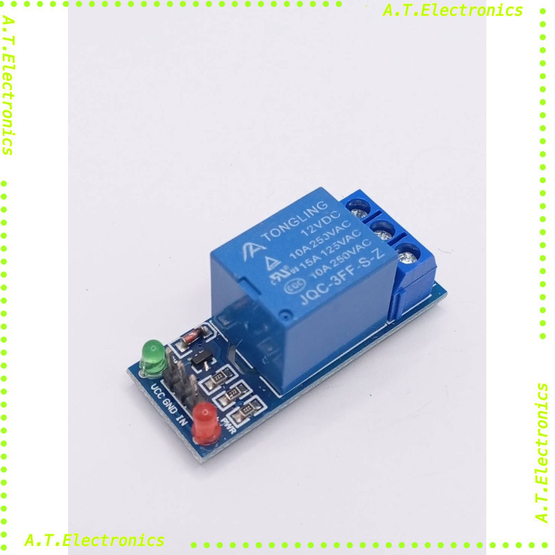 พร้อมส่ง! Relay 1 channel แผ่นบอร์ดโมดูลเชื่อมต่อสําหรับ pic avr dsp arm mcu  Arduino