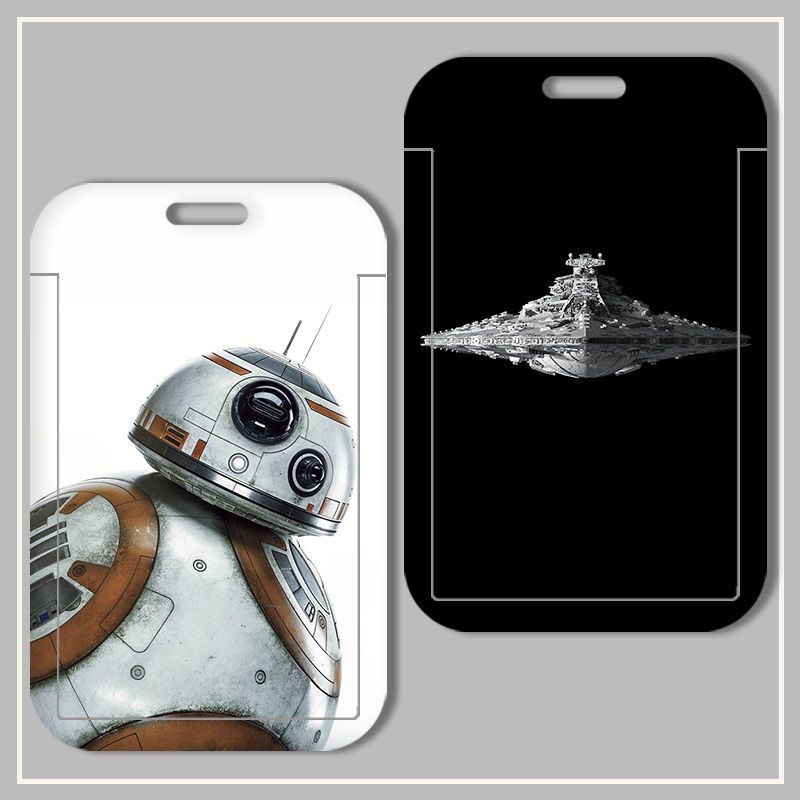 Star Wars DIY Name Card Student School ID Card Holder MRT Card Bus Card Bank Card Cover