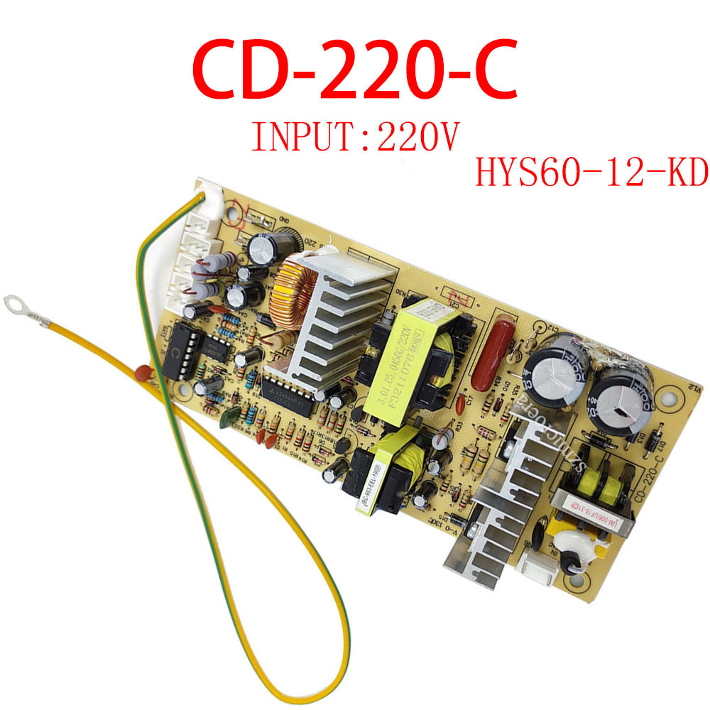 Wine Cooler อะไหล่ Cirucuit Board CD-220-C HYS60-12-KD ตู้เก็บไวน์เมนบอร์ดบอร์ดหลักแหล่งจ่ายไฟ