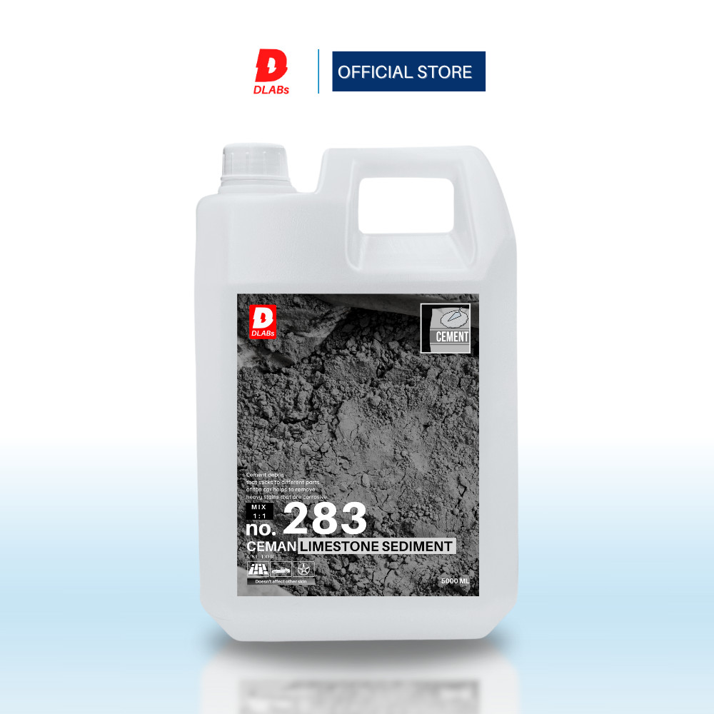 283 น้ำยาสลายคราบปูนซุ้มล้อรถ และสีรถ พร้อมใช้งาน 5ลิตร [CEMAN BY DLABs]