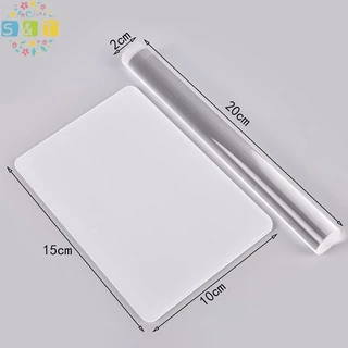 [S&T] Solid Clay Rolling Pin ลูกกลิ้งดินอะคริลิค DIY Modelling Clay เครื่องมืออุปกรณ์เสริม {th}