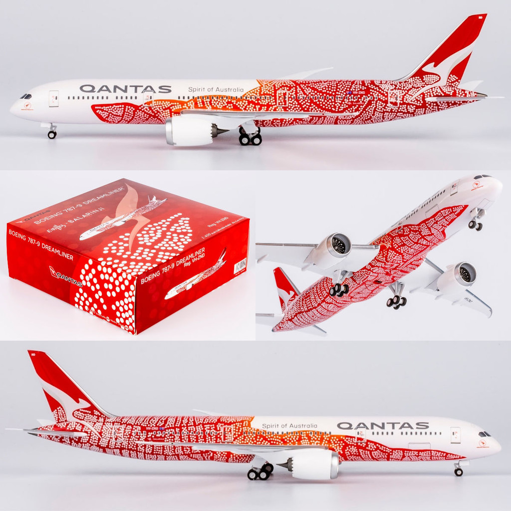 NG Lite . Caeffeine彩 787-9 Dreamliner VH-ZND QFA020 1:400