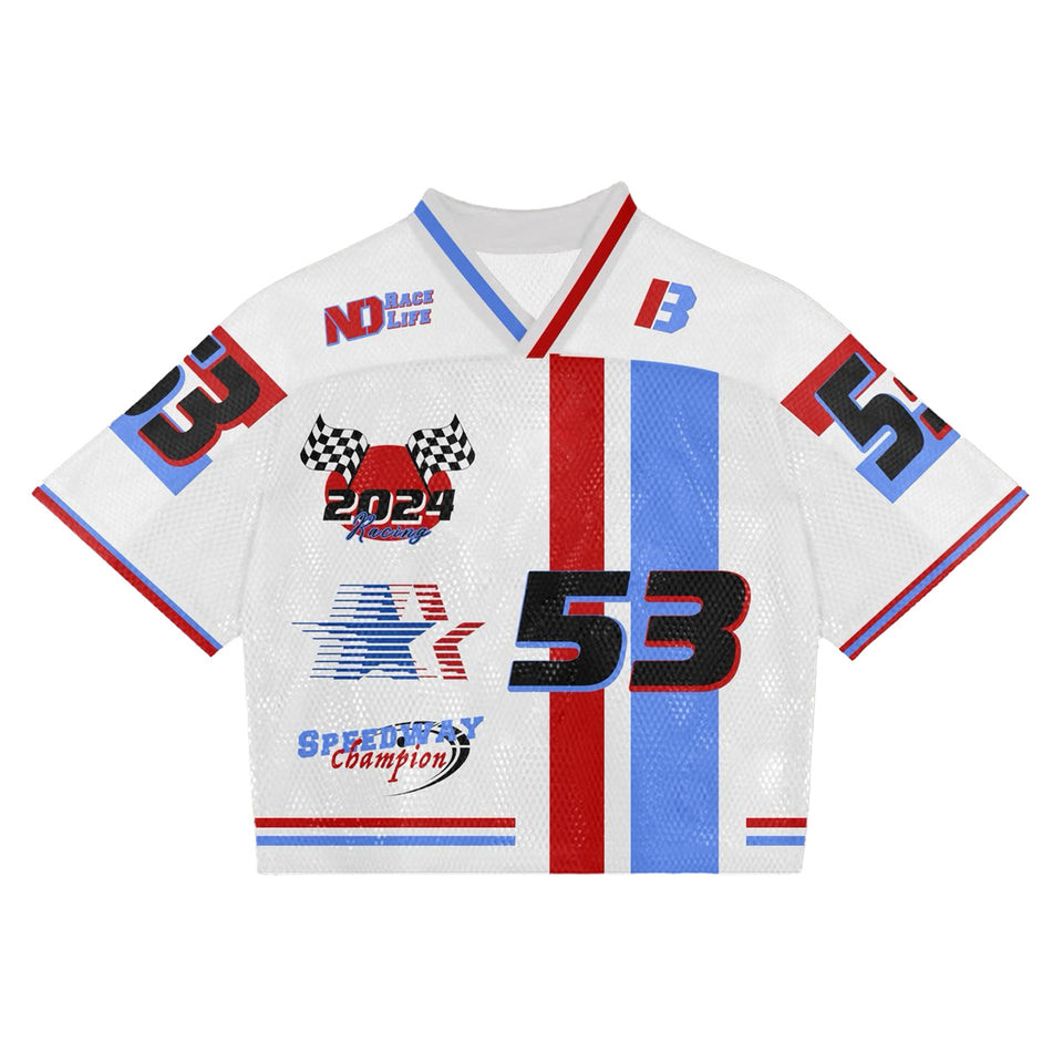 No53 Speedy Mesh Boxy Jersey