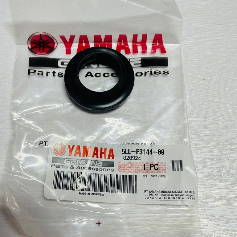 ด้านหน้า FORK DUST COVER YAMAHA 100% PART NVX 155 V1 / NVX 155 V2 / Y16 / Y15 / LC135 *** 5LL-F3144-