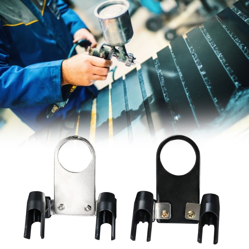 HL 2 ชิ้น Airbrush Holder Stand สนับสนุน Airbrush Paint Art Extension เครื่องมือ Bracket