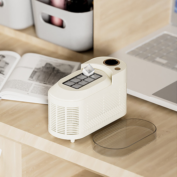 VNICE เครื่องทำน้ำแข็ง อัตโนมัติ ผลิตน้ำแข็งภายใน 10-15min อัตโนมัติก้อนเล็ก เครื่องทำน้ำแข็ง