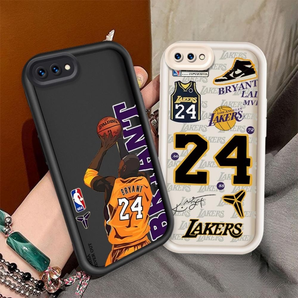 Angel Eye Trend สําหรับ OPPO A3S A12E OPPO A1K Realme C2 NBA KOBE N0.24 ฝาครอบซิลิโคนกันกระแทกกรณี T