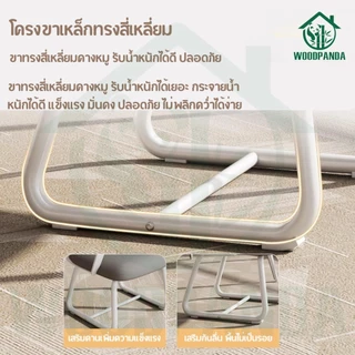 Woodpanda เก้าอี้สำนักงาน เก้าอี้ขาเหล็ก เก้าอี้ราคาถูก เก้าอี้ห้องประชุม นั่งสบาย เบาะหนาส่งเสริมสุขภาพที่ดี