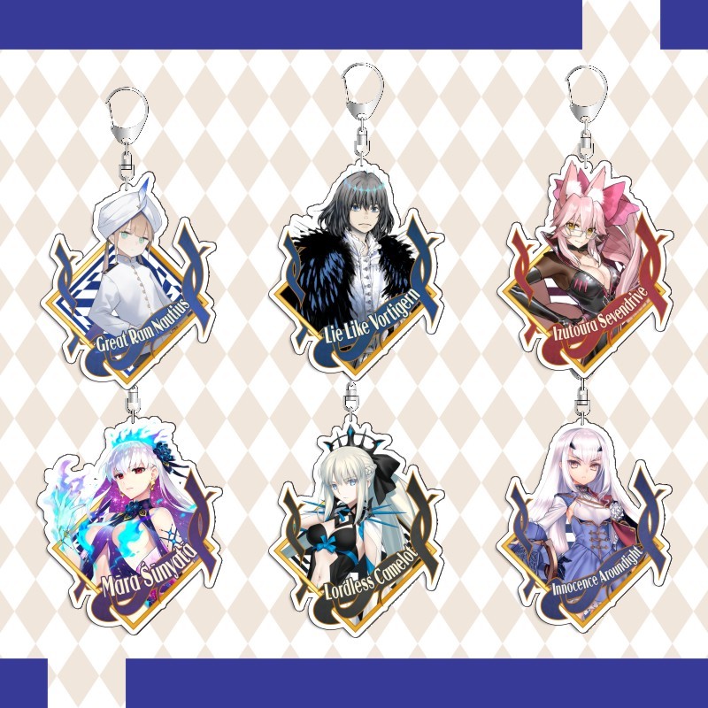 อะนิเมะ Kama Oberon Vortigern Morgan le Fay อะคริลิค akrik Charm ขาตั้ง Caesarevaki kalıp kira