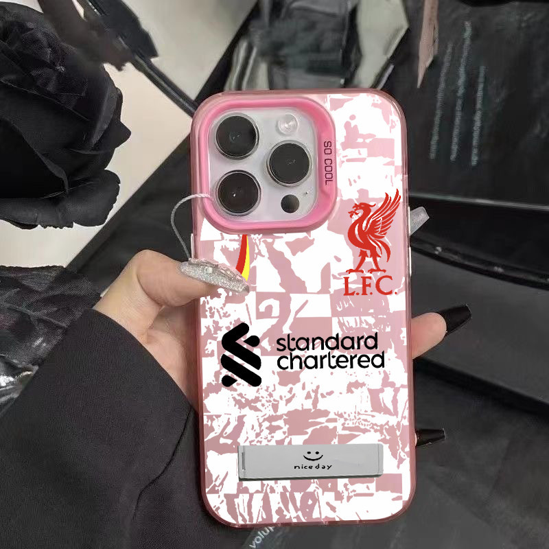 Liverpool FC 2024-2025ฤดูกาลใหม่เคสโทรศัพท์ IMD ใจสำหรับ iPhone แฟนคลับ16 15 14 13 12 PROMAX PLUS 11pro x XR 7/8P - รูปที่ 5