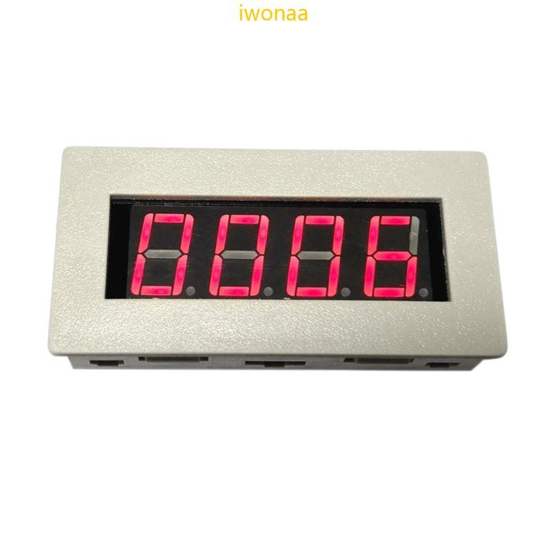 Iwo Trigger Counter โมดูล Accumulator 4-Bit 0 56in Digital Tube Display สําหรับกรณีสําหรับ DC5V 12V 