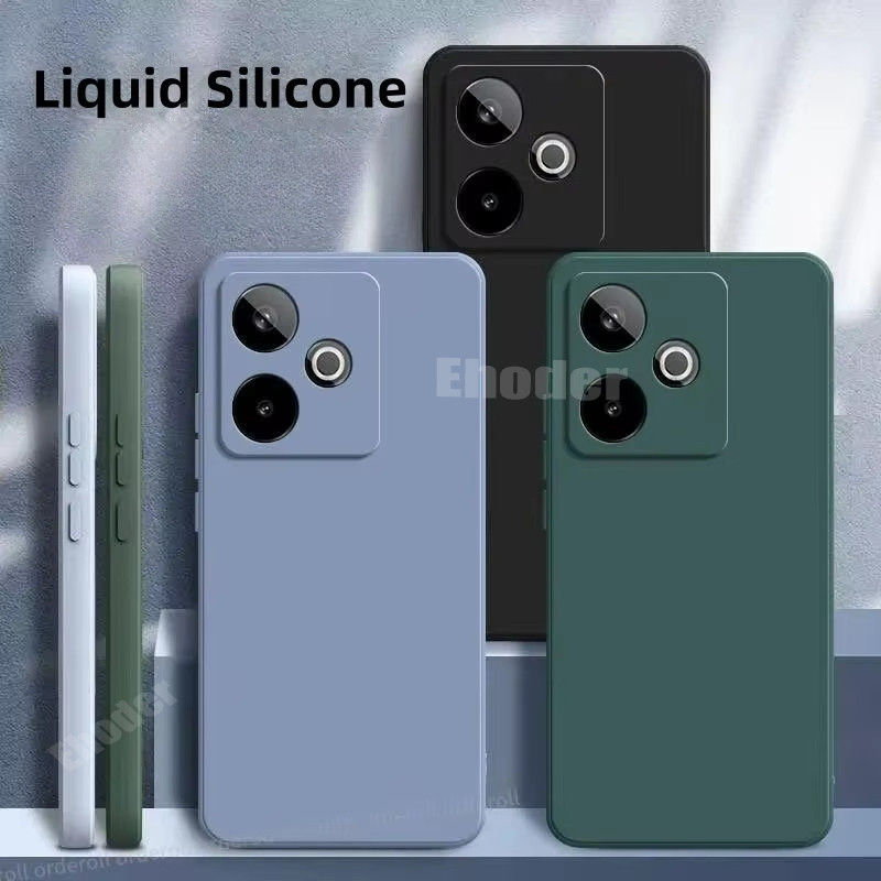 ปลอกสําหรับRealme GT 7 Pro 7T 4G 5G 2025 เคสโทรศัพท์ซิลิโคนเหลวยางสแควร์นุ่มสําหรับRealmeGT7T GT7 GT