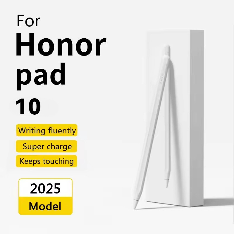 ปากกาสไตลัสแอคทีฟสำหรับ HONOR Pencil สำหรับแพด 10 12.1'' 2025 ปากกาสไตลัสแบบคาปาซิทีฟ ปากกาสัมผัสหน้าจอ ปากกาสไตลัสเฉพาะสำหรับ X8a X9a X9pro