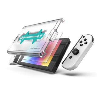 Switch2 กระจกนิรภัยติดตั้งง่ายสําหรับ Nintendo Switch 1/ 2/ OLED สต็อกท้องถิ่นตัวป้องกันหน้าจอระดับพรีเมียม จัดส่งภายในประเทศ ของขวญัปีใหมใ่ห้เพอื่นรว่มงาน ของขวญั ปีใหม