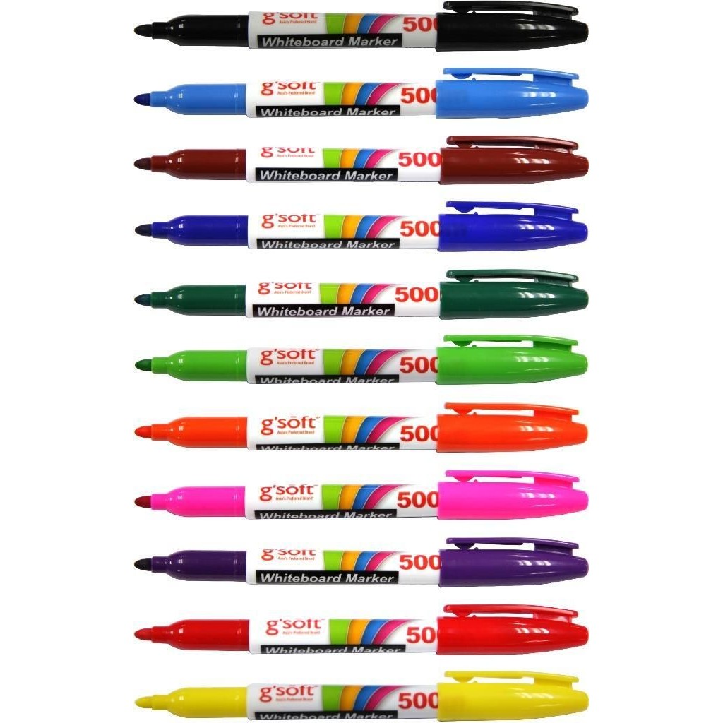 Gsoft WhiteBoard Mini Marker Slim 500m