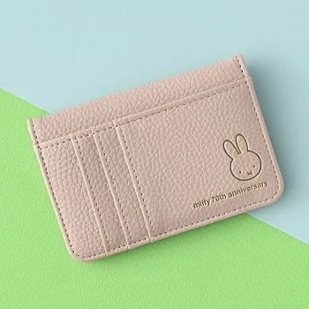 ญี่ปุ่นญี่ปุ่น miffy miffy 70th Anniversary การ์ตูนกระต่าย Ultra-Thin แบบพกพาแฟชั่น Simple Card Hold
