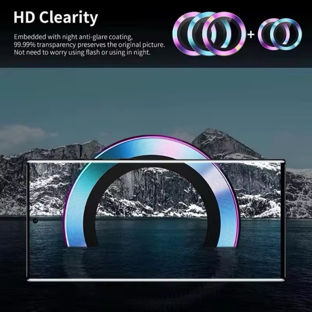 ฟิล์มวงแหวนเลนส์กล้อง สำหรับ Vivo Y29 4G ตรงรุ่น ป้องกันเลนส์กล้อง - รูปที่ 2