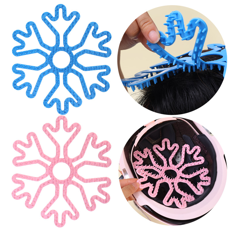 ซับในหมวกกันน็อคน้ําหนักเบาสบาย - แผ่นรองซับซิลิโคนระบายอากาศ - อุปกรณ์มอเตอร์ไซค์ที่เคลื่อนไหวความชื้น