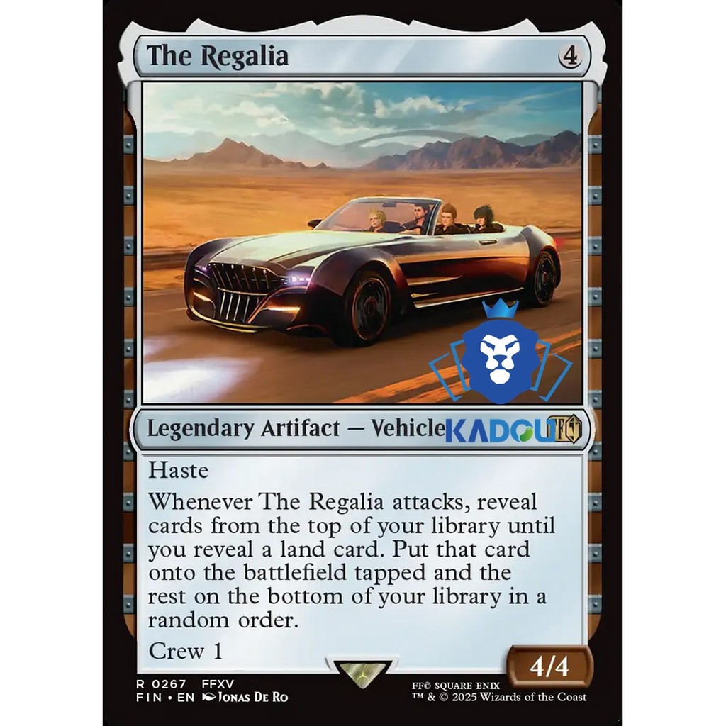 FIN 267 The Regalia Regalia Final Fantasy