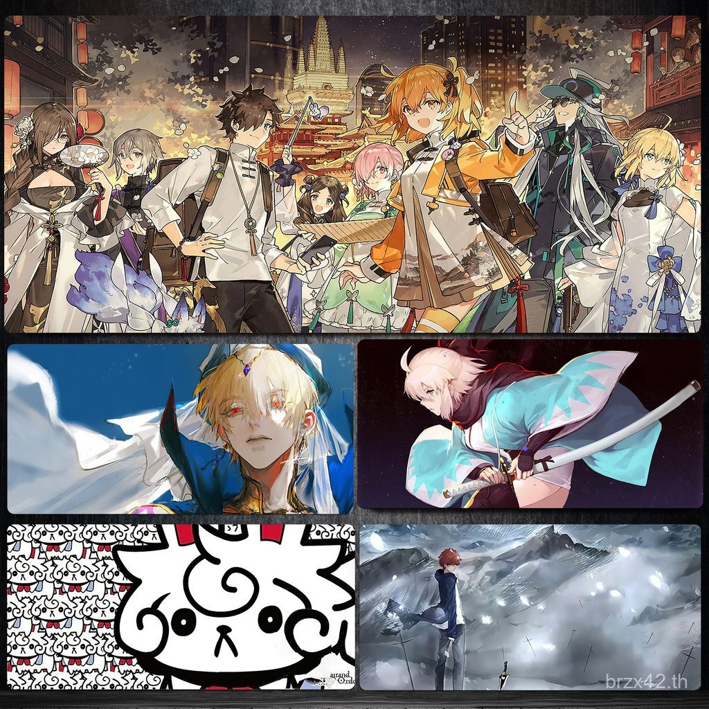saber, Gilgamesh, Okita Souji, amier แผ่นรองเมาส์ Gudao 2355FGO สินค้าพรีเมียม ขนาดใหญ่พิเศษ ซีรีส์ 