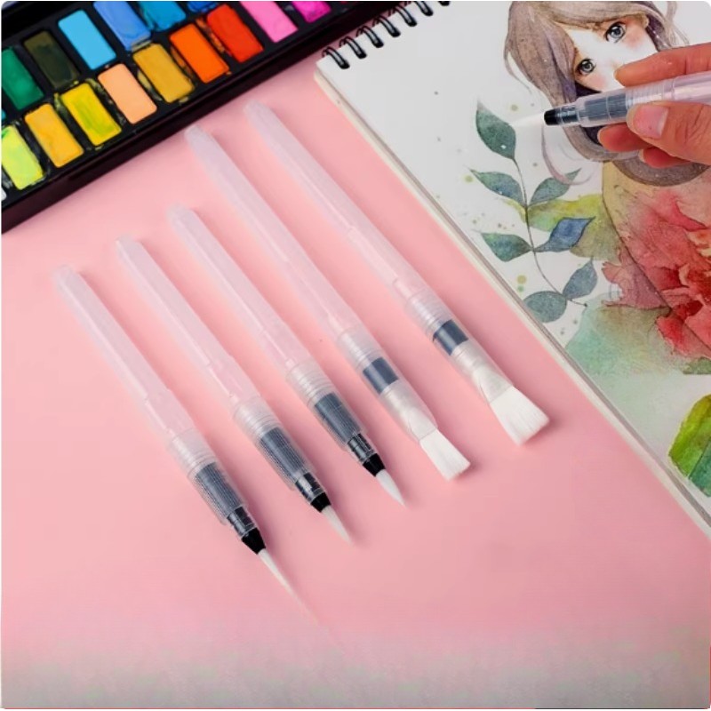 แปรงครีม หัวแบน หัวนุ่ม สําหรับวาดมือและเก็บน้ํา เครื่องมืออบ