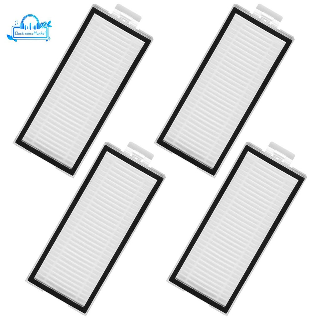 ตัวกรองล้างทําความสะอาดได้ 4 แพ็คสําหรับ , +, Max, Max+, Q5 Pro, Q5 Pro+, Q8 Max, Q8 Max+ Robot Vacu