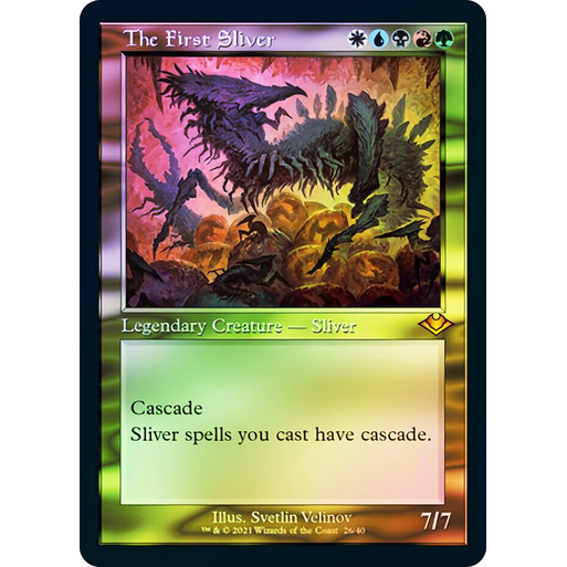 การ์ด EDH PlayTest - The First Sliver (หลาย)