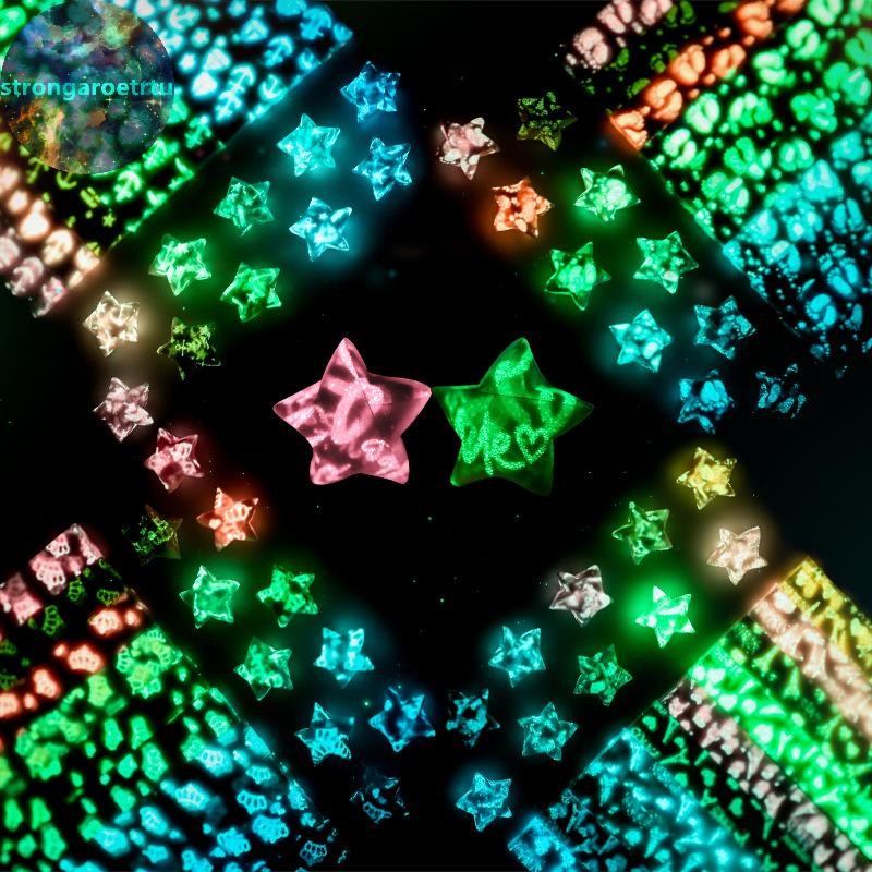 Strongaroetrtu 210 แผ่น Origami กระดาษดาวน่ารักพับกระดาษ Lucky Star Origami Star แถบกระดาษสําหรับ DIY มือกระดาษศิลปะหัตถกรรม TH