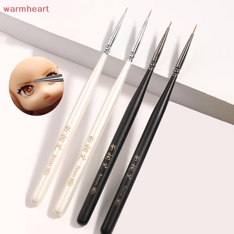 (หัวใจที่อบอุ่น) #0 #1 Ultra-fine Modeling Brush Outline Pen สําหรับรุ่น Hobby Coloring Script Liner Brushes Coloring Script Liner Brushes