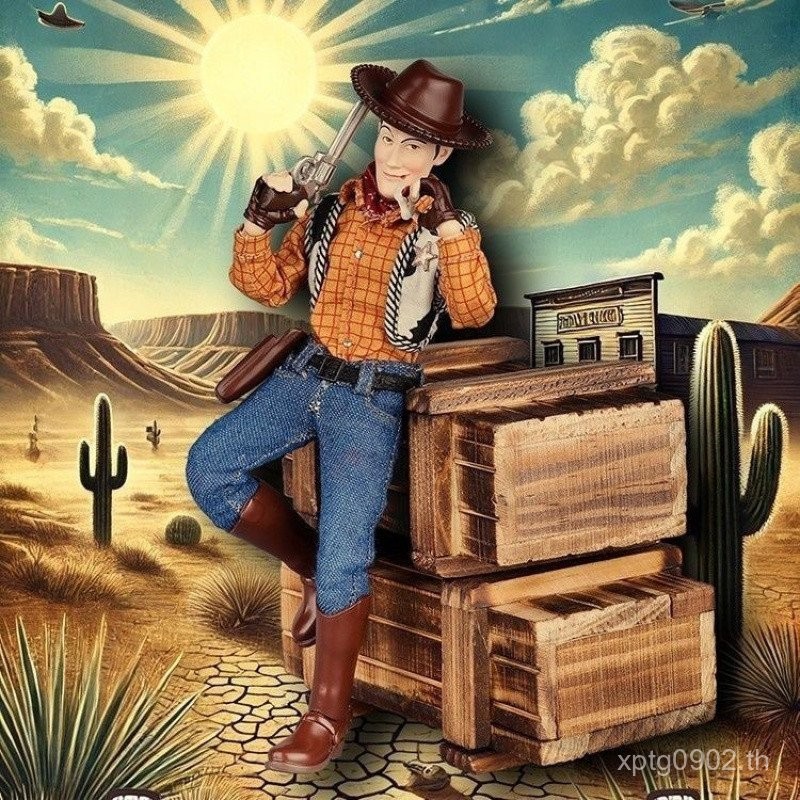 ของเล่น JOY MAN JM Western Gunfighter 1/12 ฟิกเกอร์เคลื่อนย้ายได้ JM002 ฟิกเกอร์เคลื่อนย้ายได้ของ To