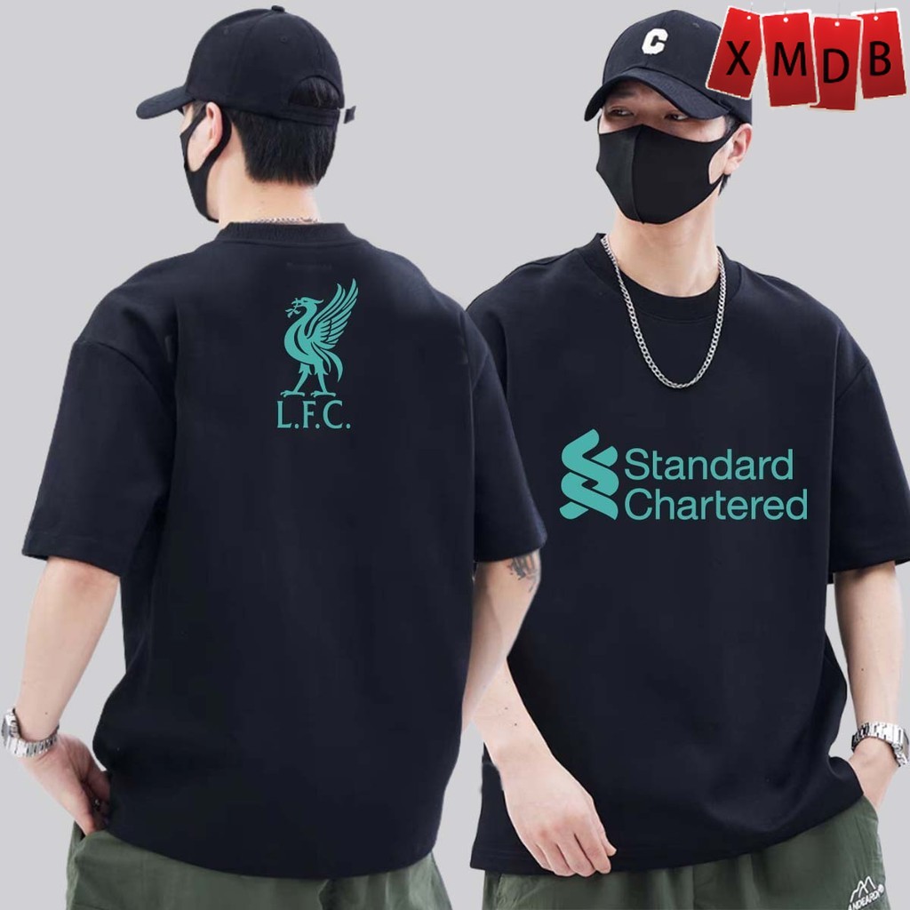 แนะนํา เสื้อผู้ชาย Liverpool You'll Never Give Up Liverpool Football ผ้า cotton คอลูกเรือ ultrasoft unsex S-5XL