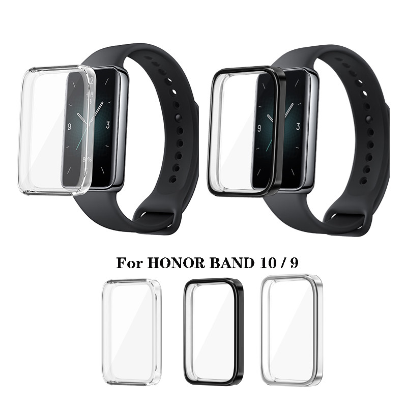 สําหรับ Honor Band 9 / 10 Case TPU Soft Cover Full Screen Protector