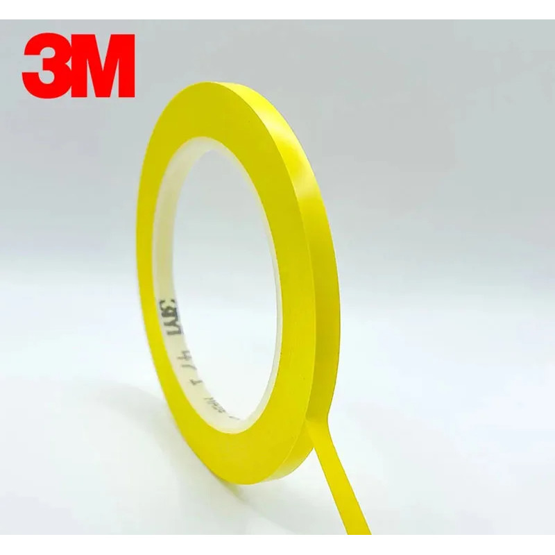 33M 3M 471 Premium Perfomance Strong Vinyl Tape Bundle Set สําหรับตกแต่ง, Masking สีเหลือง