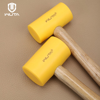 WUTA กาวสีเหลืองค้อนสําหรับหนังหัตถกรรมค้อนมัลติฟังก์ชั่น Ma…