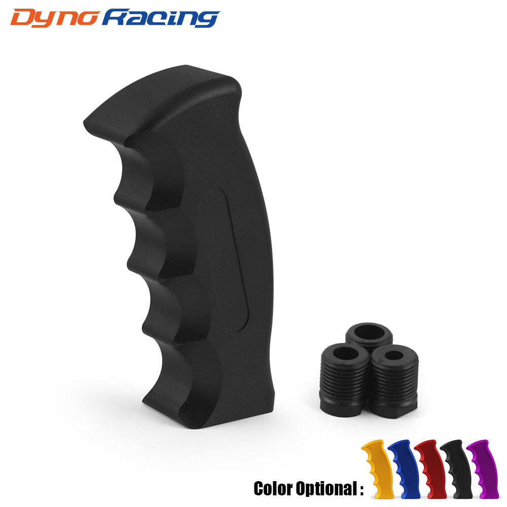 110 มม.รถแข่งเกียร์ Shift Knob Shifter Kit อลูมิเนียมดัด Handle Shift Head เกียร์ธรรมดา