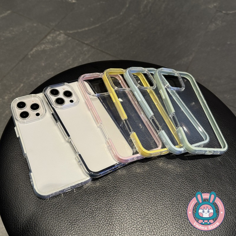 สีทึบขอบเคสโทรศัพท์สําหรับOPPO A80 A79 A78 A58 A58X A77 A57 2022 A57S A77S A56 A55 A55S 5G 4G Insสไตล์ปลอกเรียบง่ายน่ารักนุ่มAnti-fall Clearปกหลัง