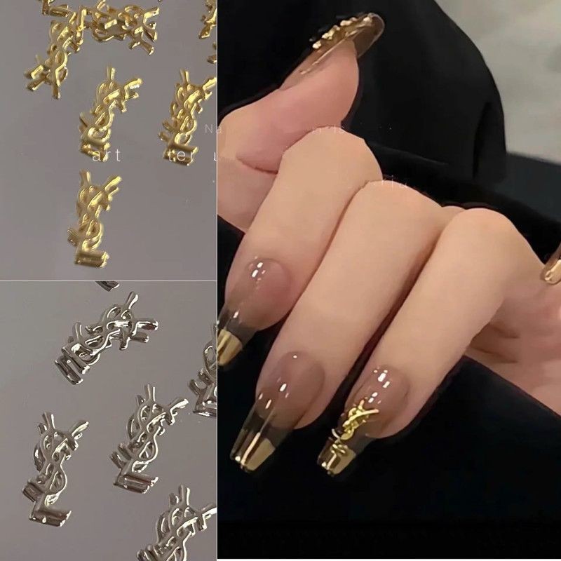 美甲饰品美甲杨树林同款饰品指甲钻金属配饰金色美甲饰品Nail Accessories, Yangshulin Nail Accessories, Same Style Nail Accessories
