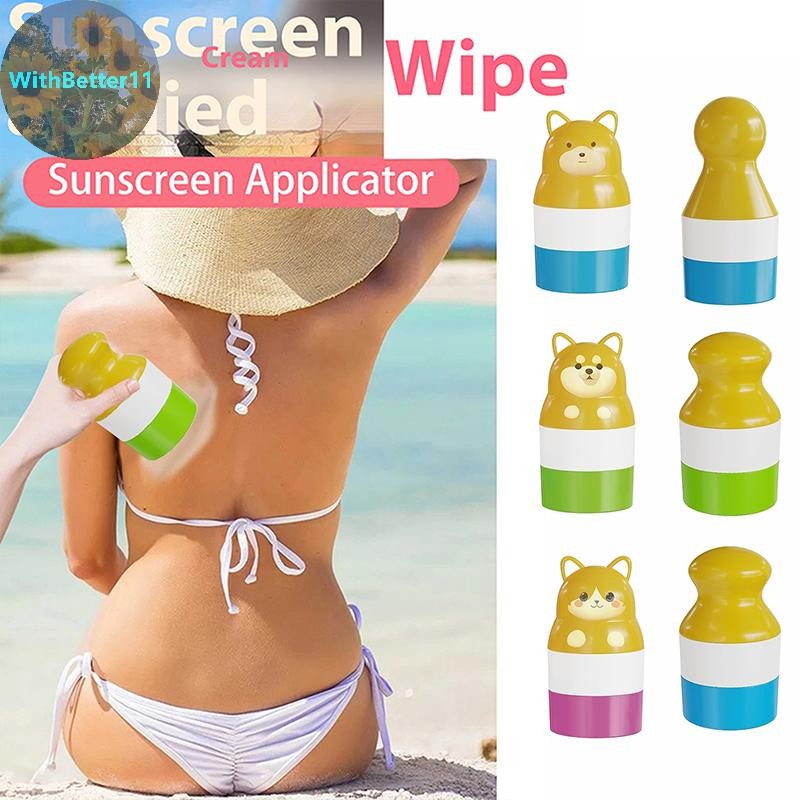 Better Bear Animal Shape Roller Applicator รีฟิลเย็บแยกโลชั่นครีมขวดโลชั่น Applicator TH