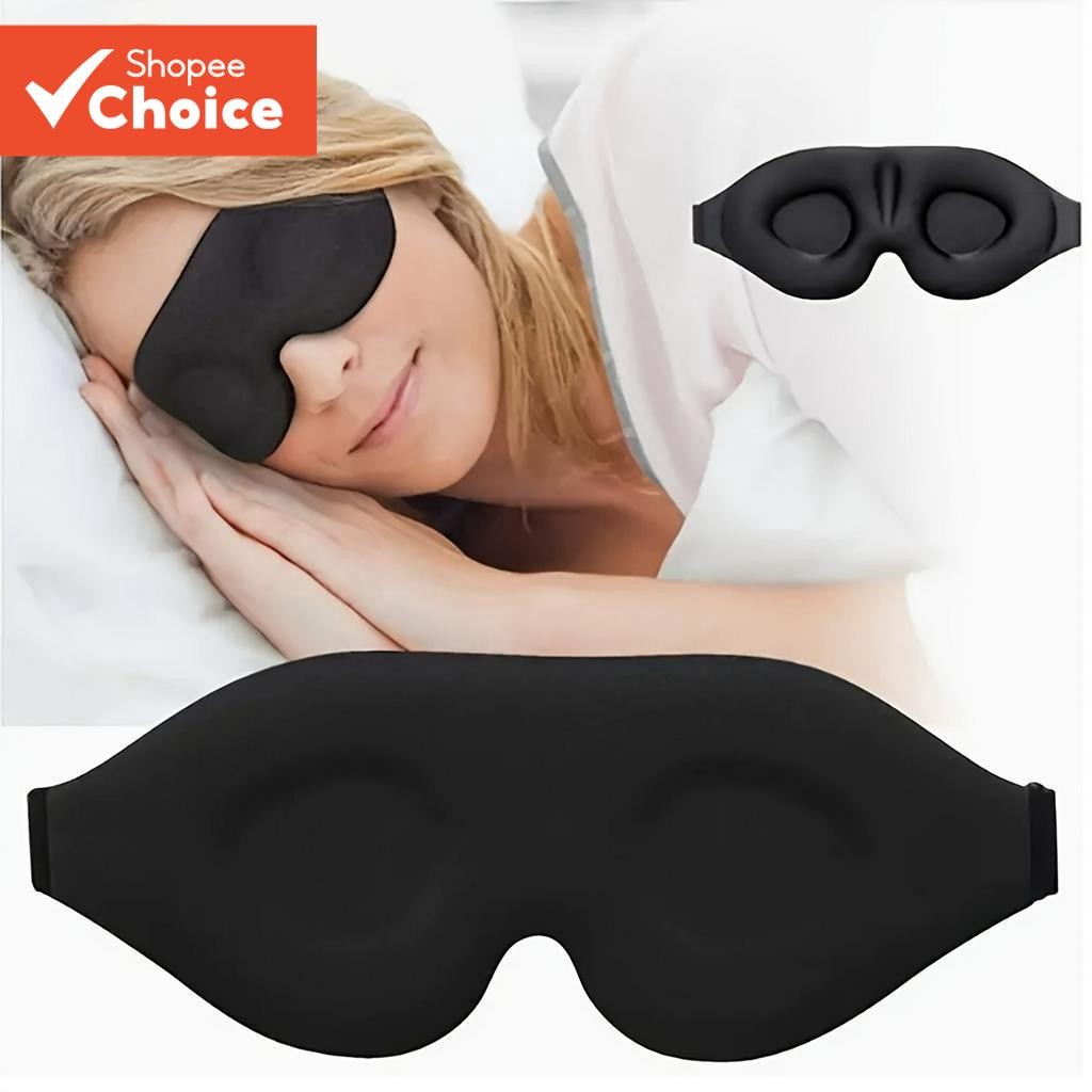 หน้ากาก 3 มิติ Sleep Eye - ไม่มีการนอนด้วยการออกแบบเบาะนุ่มสําหรับเดินทาง, งีบหลับ และใช้ในบ้าน