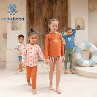 VODA BEBA ชุดว่ายน้ำเด็ก ชุดว่ายน้ำเด็กชายกันยูวี
