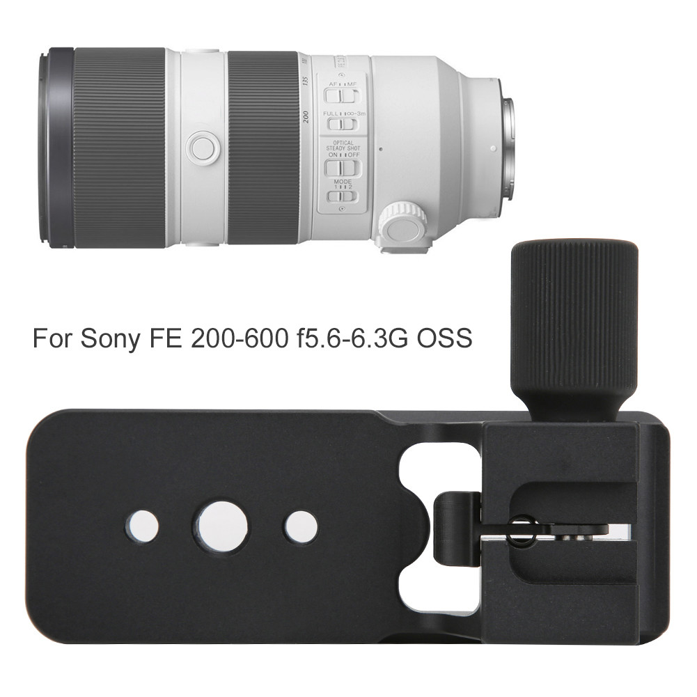 Muswanna-th เป็น THS260 อลูมิเนียมโลหะผสมคอปลอกคออะแดปเตอร์ฐานเท้าสำหรับ Sony Fe 200-600 F5.6-6.3G O