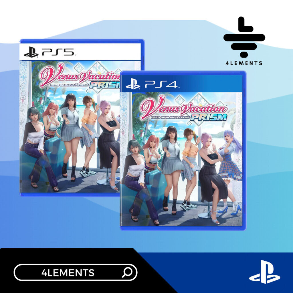 (พร้อมส่ง) PS4 PS5 VENUS VACATION PRISM - DEAD OR ALIVE XTREME (GAME) (ENG)